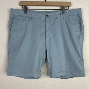 Miller Westby Shorts Mens Size 38 Blue Chino‎ Casual Coastal Beachy Performance